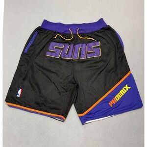 Just Don Phoenix Suns Shorts Mens XXL NBA 1997 Throwback Black USA